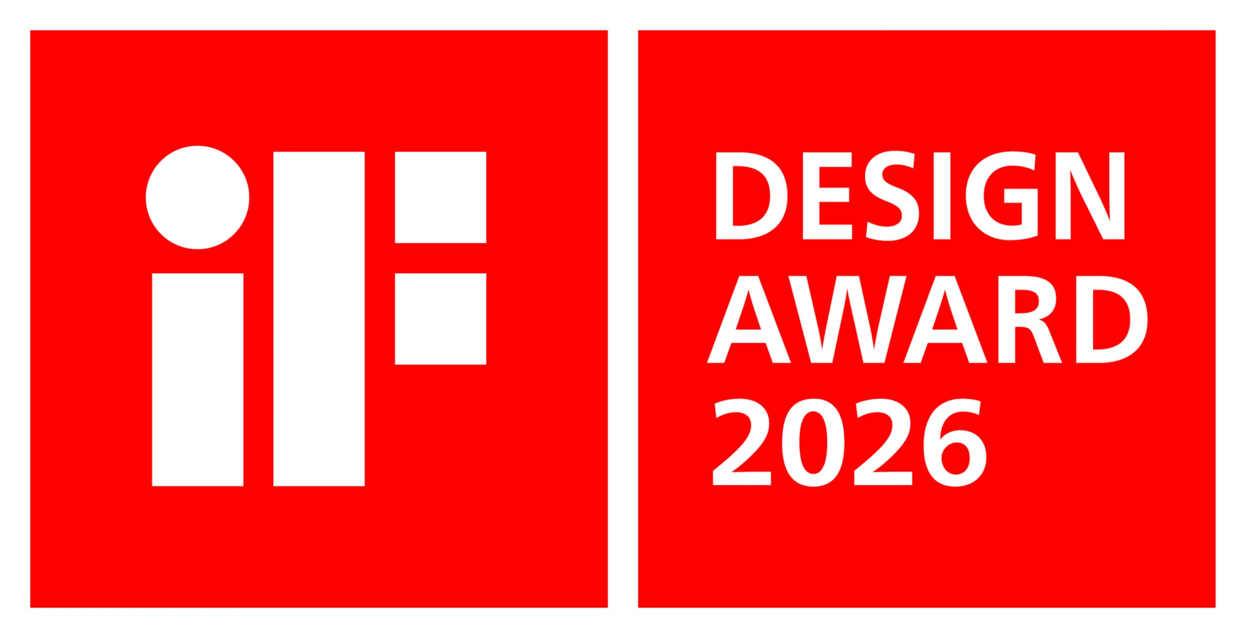 iF Design Award 2026 badge