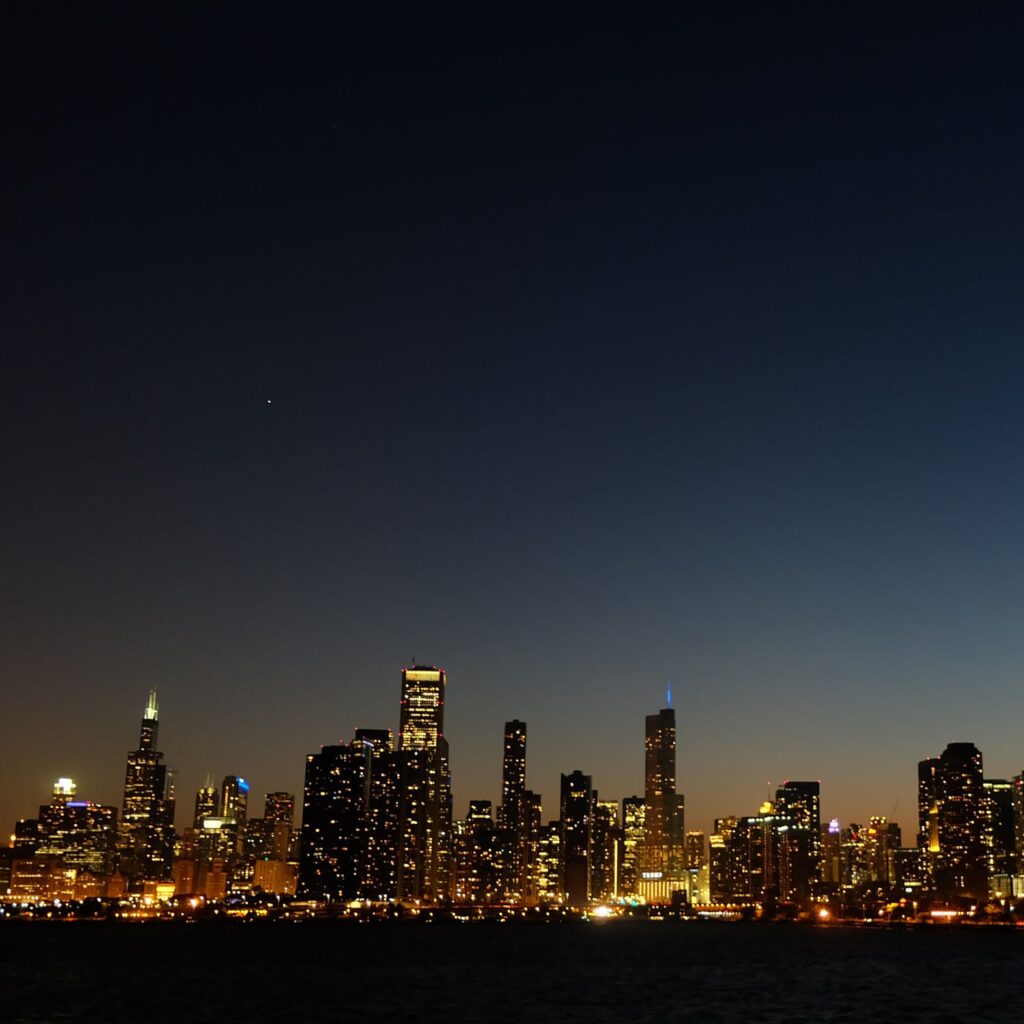 Lighting and city