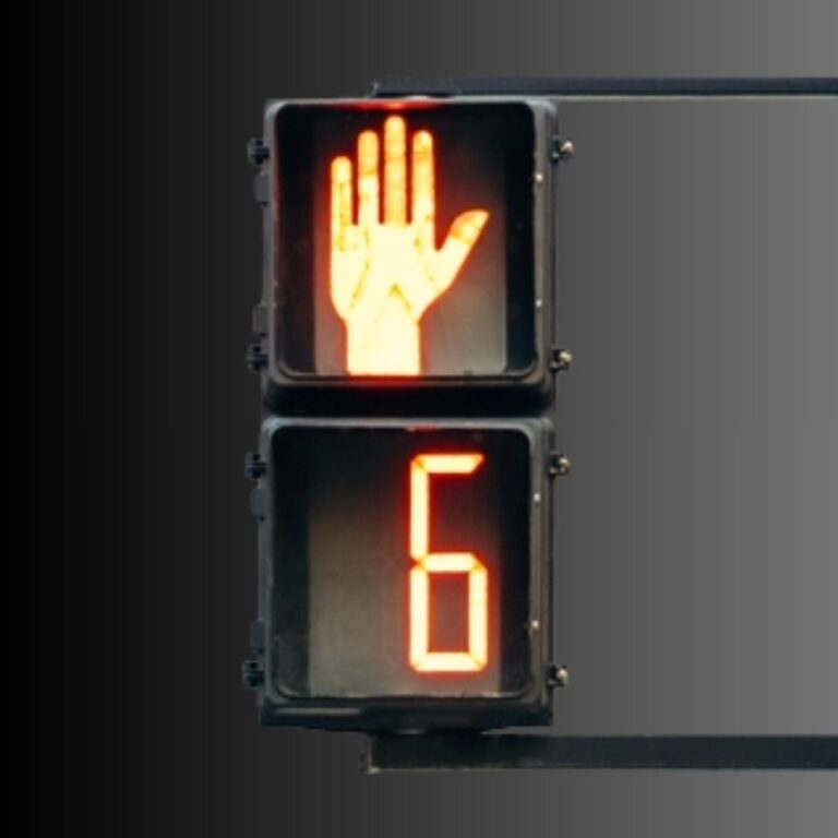 Count Down and Orange UP Hand traffic signal LED Module