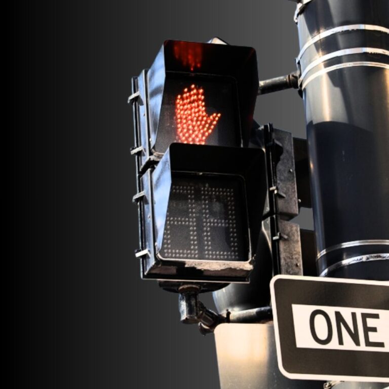 HM Series Orgrange hand led traffic signal