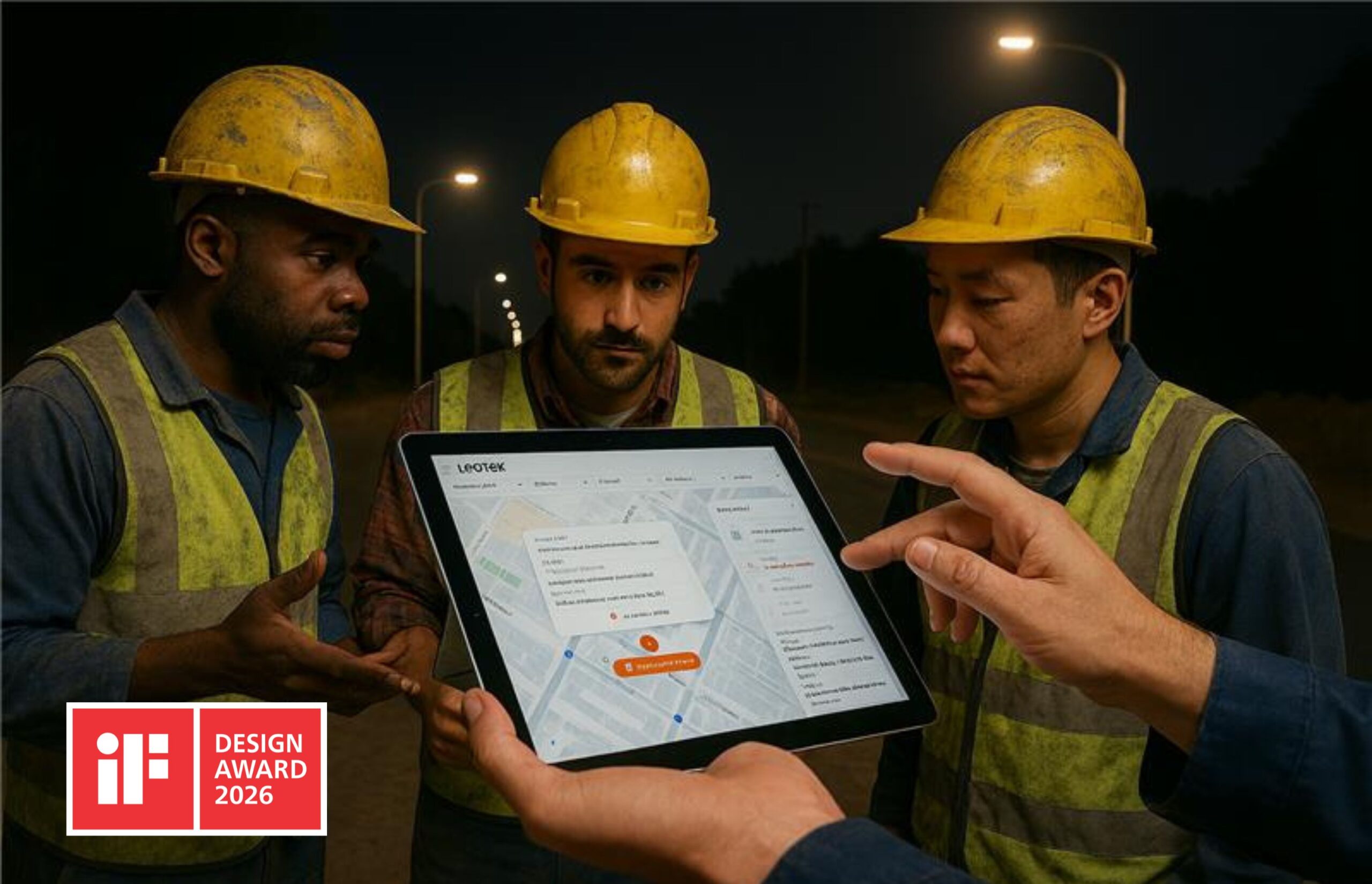 RenAI AI Roadway Infrastructure Management System wins the 2026 iF Design Award in the User Experience (UX) category.