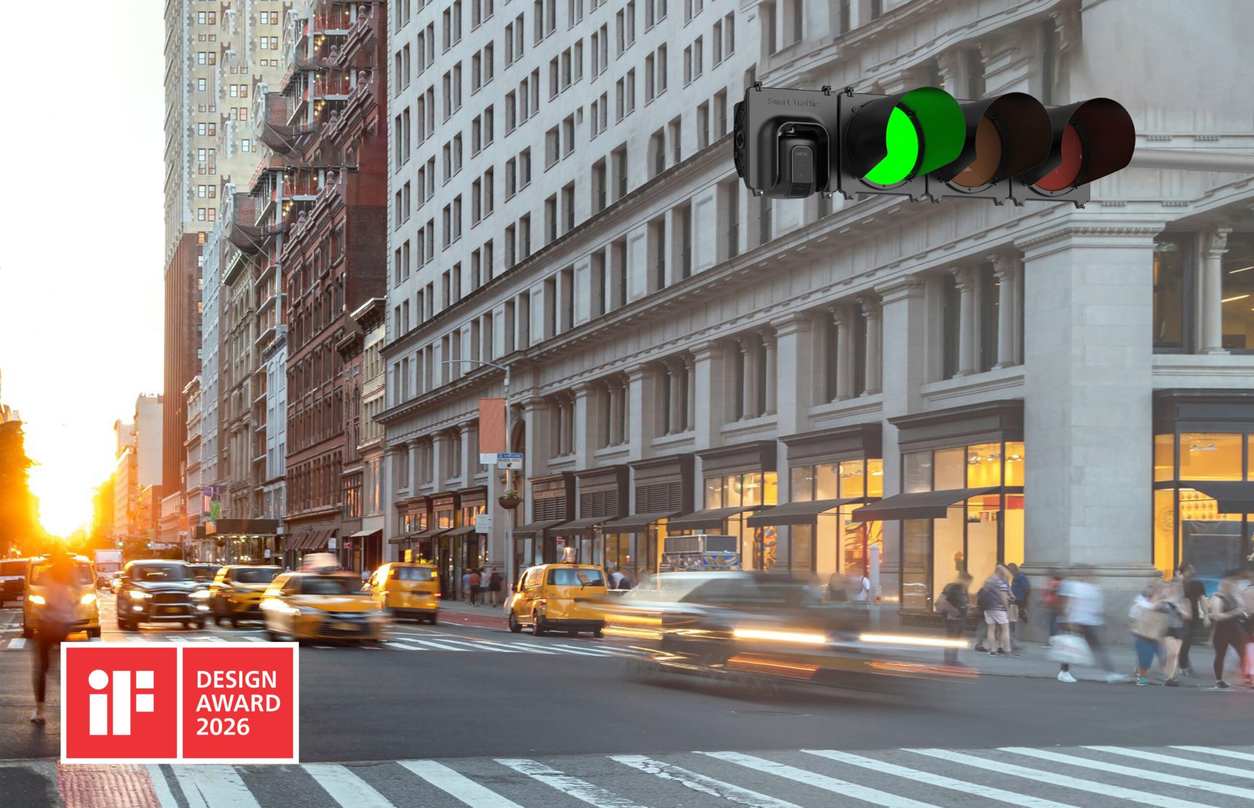 Photo 2. Interlux AI Signal System honored at the 2026 iF Design Award for Product Design excellence.