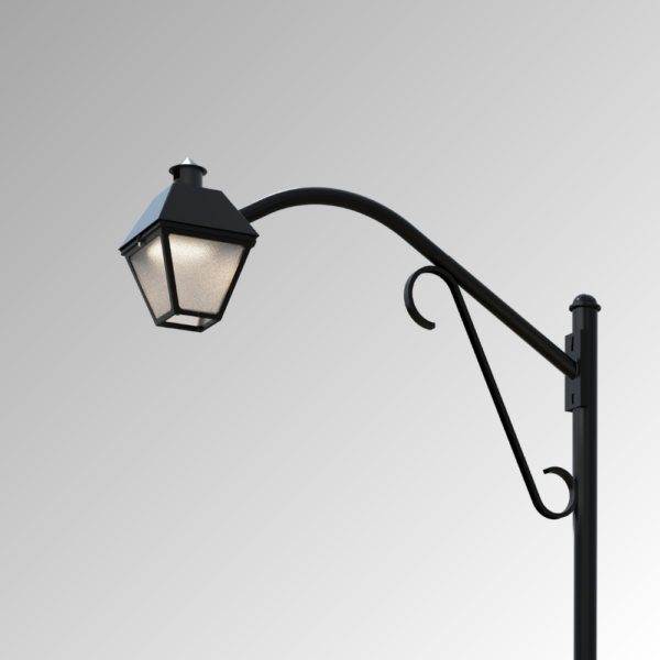 LEOTEK Arm Mount Colonial LED Lantern