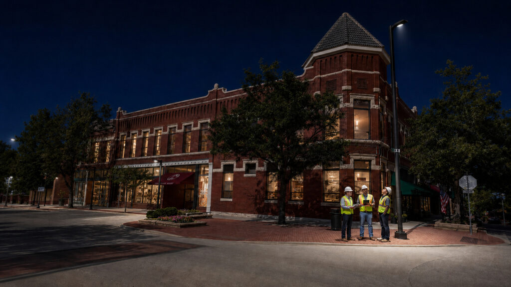 Utility-Owned vs. Municipality-Owned Streetlights leotek-streetlight-ownership-night-field-review-cover-v2