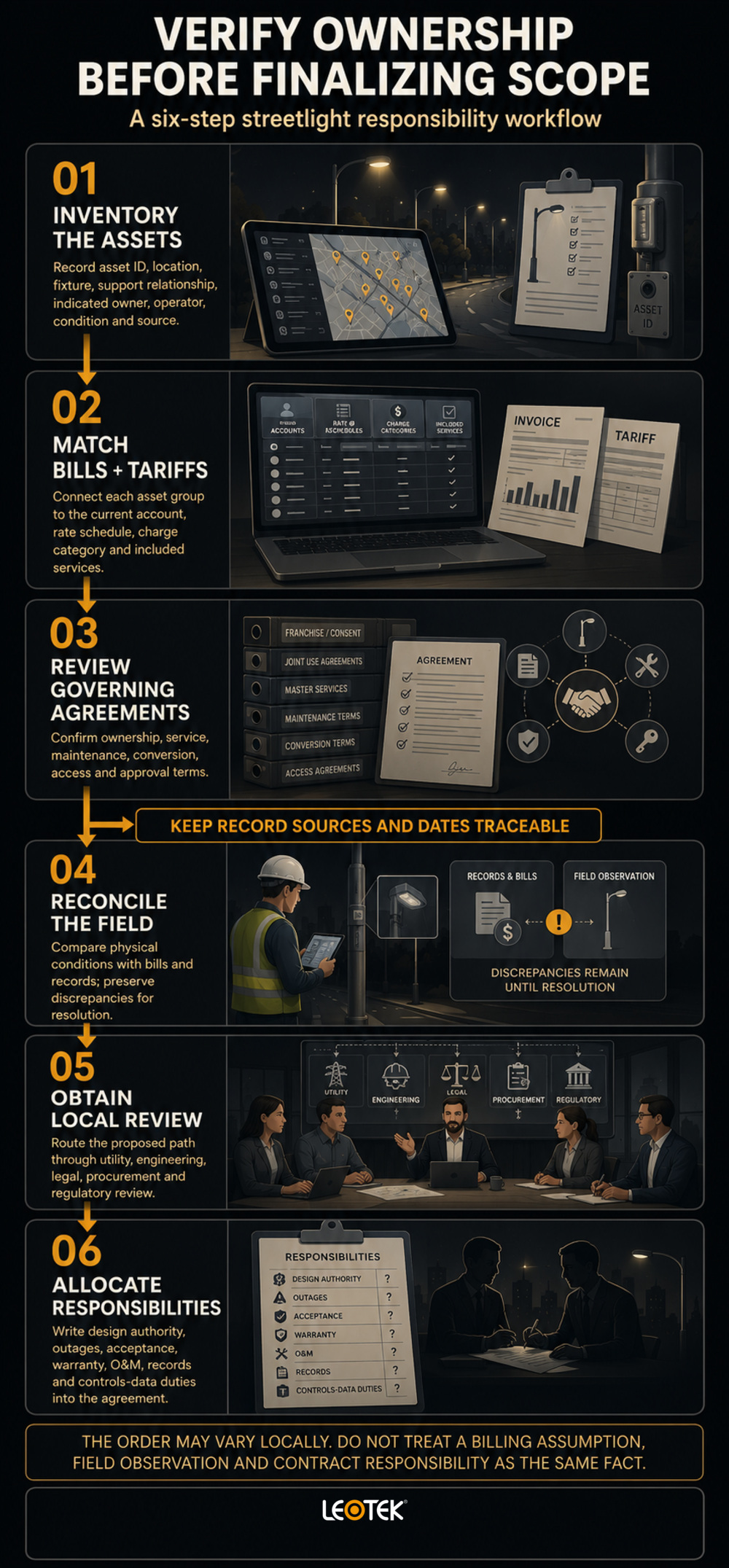 streetlight-ownership-six-step-responsibility-workflow-infographic