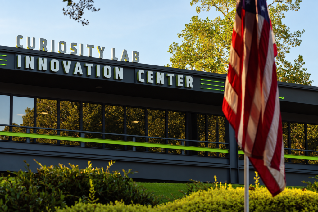 Curiosity Lab Innovation Center in Peachtree Corners, Georgia, is one of North America's leading 5G-enabled smart city living labs, providing a real-world testing environment for autonomous vehicles, C-V2X connectivity, and intelligent transportation technologies.