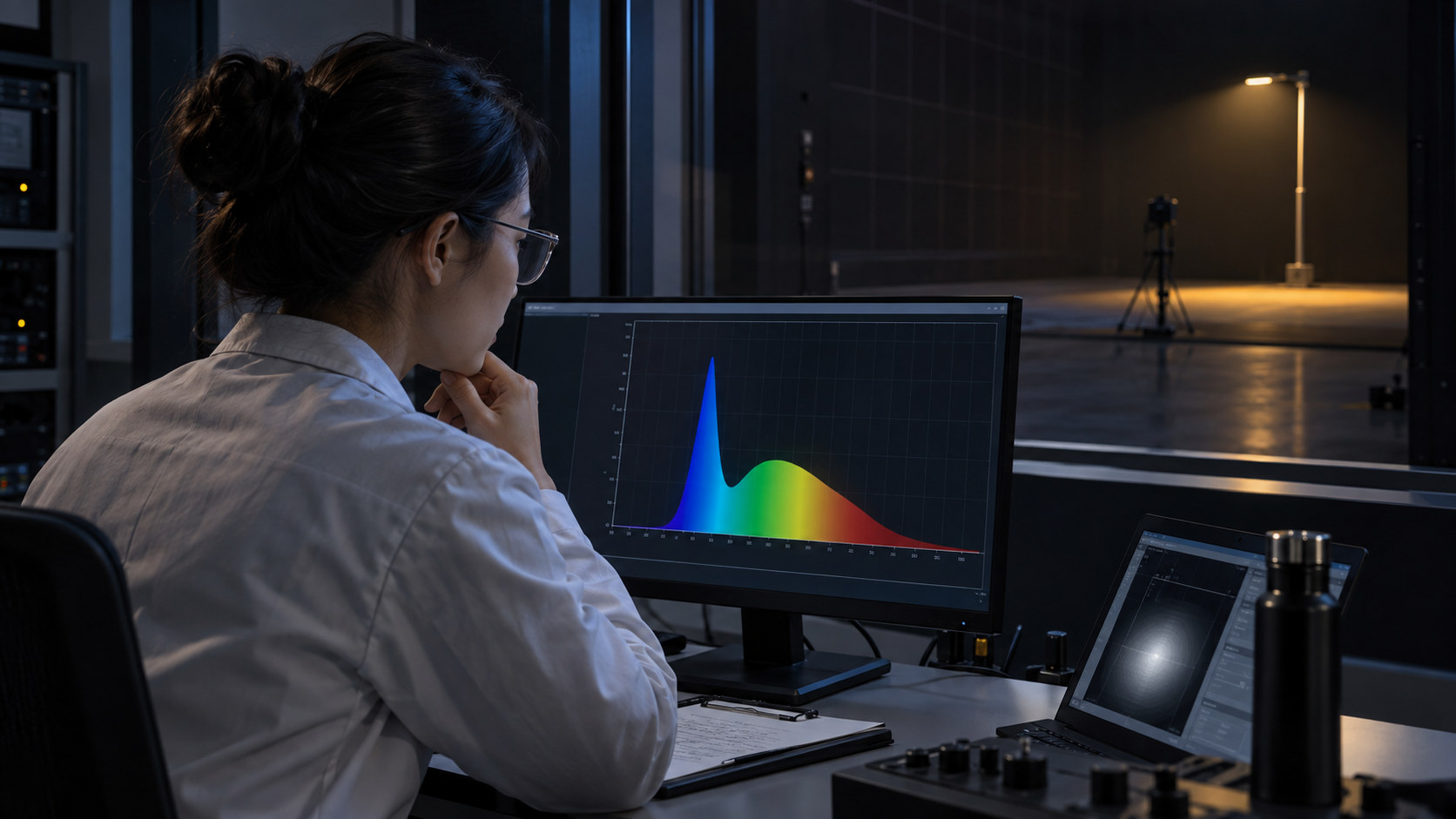 How Is Blue-Light Content Measured in an Ecological Luminaire?