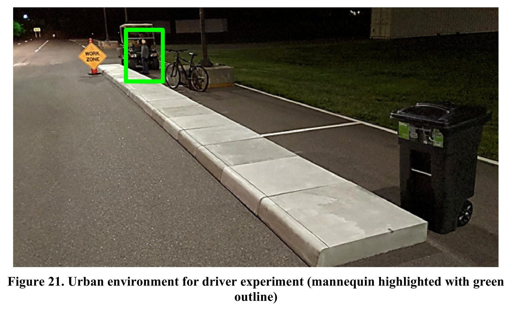 Background clutter in the simulated urban detection setting. D49, Figure 21.
